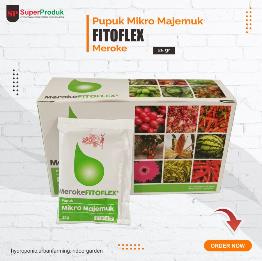 Pupuk Meroke Fitoflex kemasan 25gr