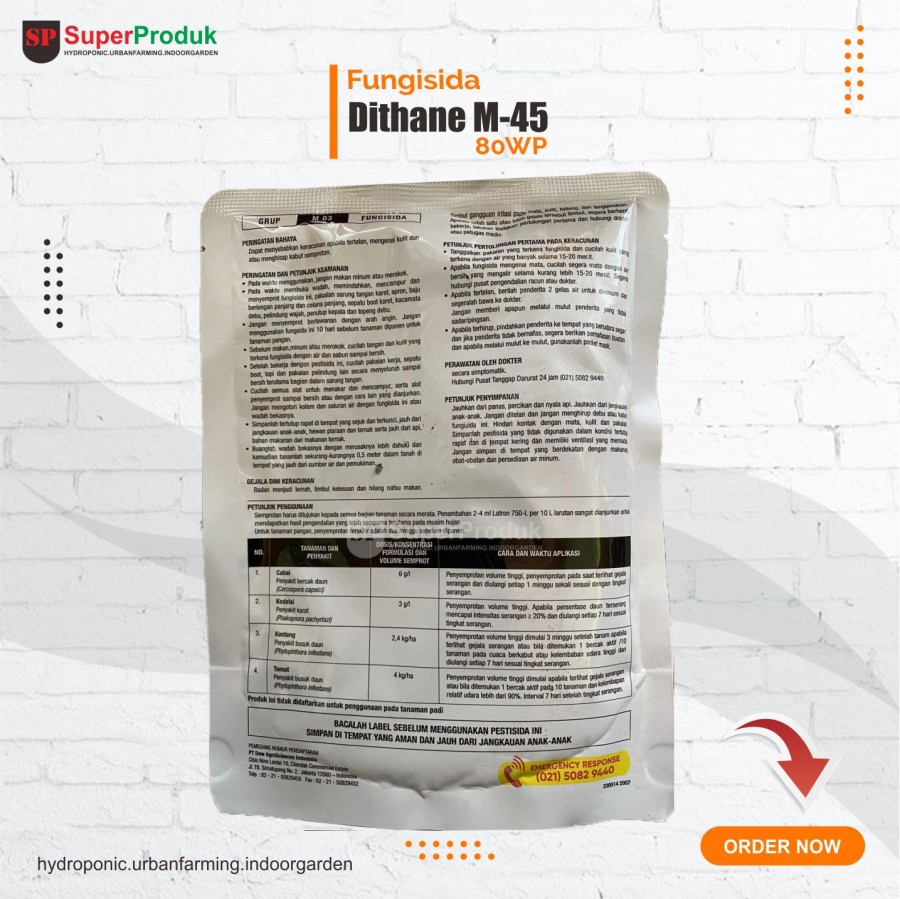 Fungisida Dithane M45 200gr Obat pembasmi Jamur