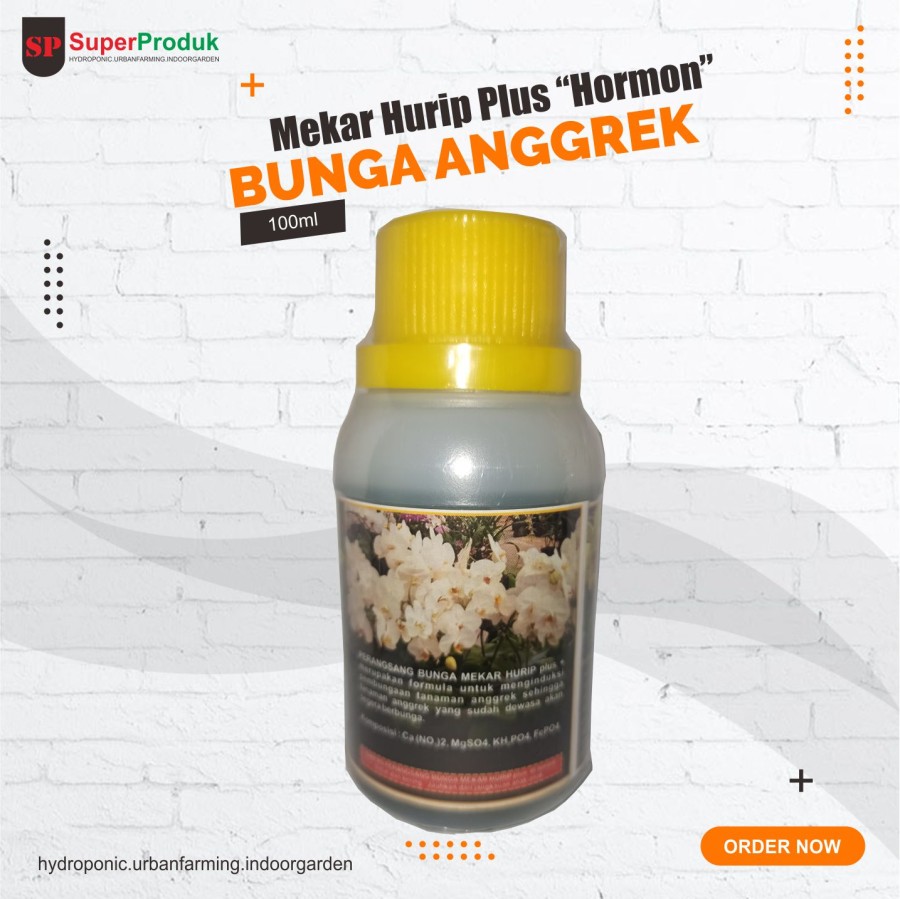 Pupuk Percepat pertumbuhan Anggrek -Mekar Hurip Plus 100ml