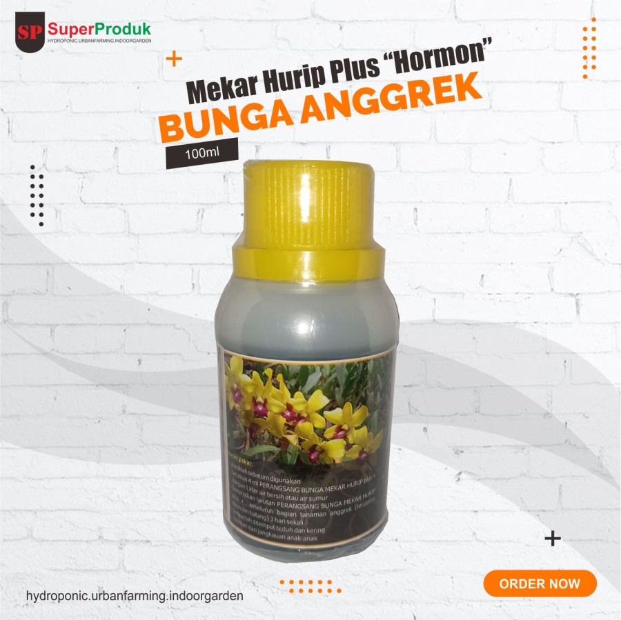 Pupuk Percepat pertumbuhan Anggrek -Mekar Hurip Plus 100ml