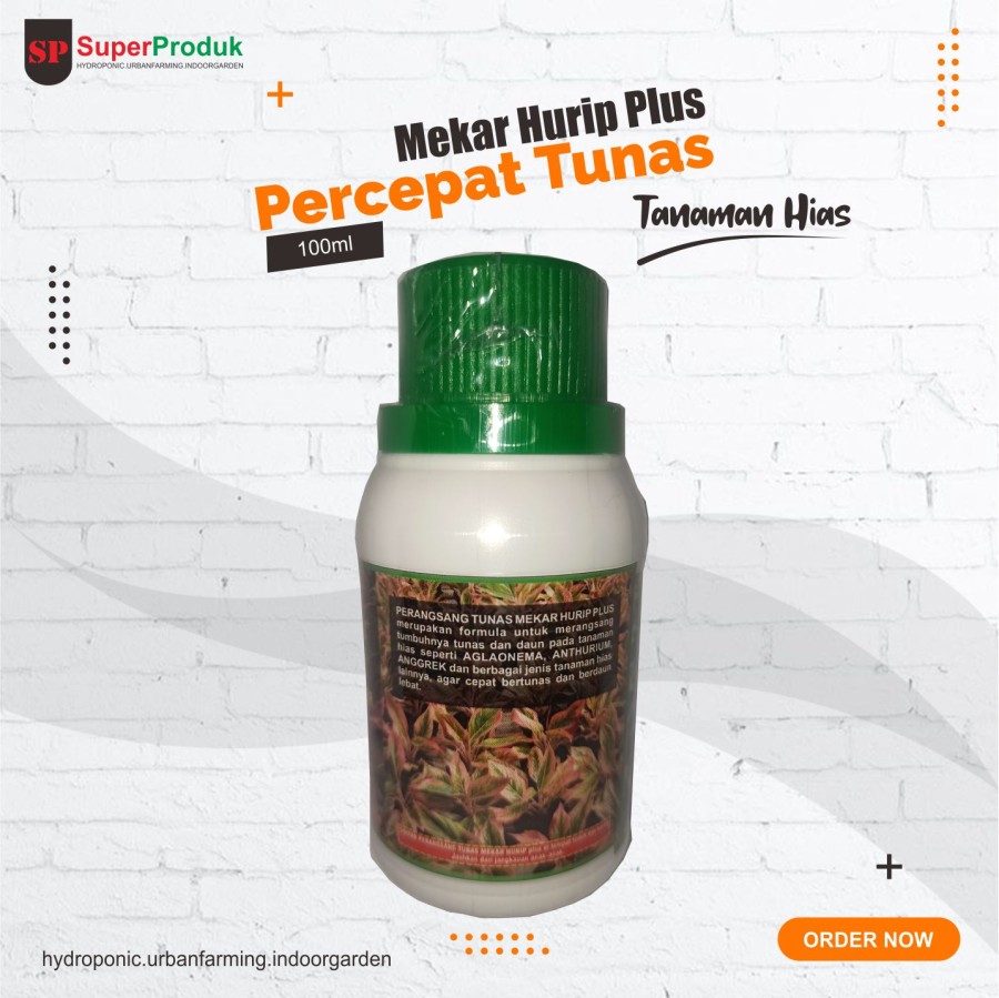 Pupuk Percepat Tunas Tanaman Hias Mekar hurip plus