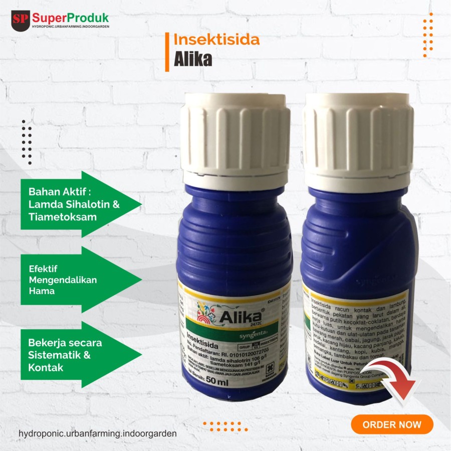 Insektisida Alika 50ml pembasmi hama kutu dan ulat