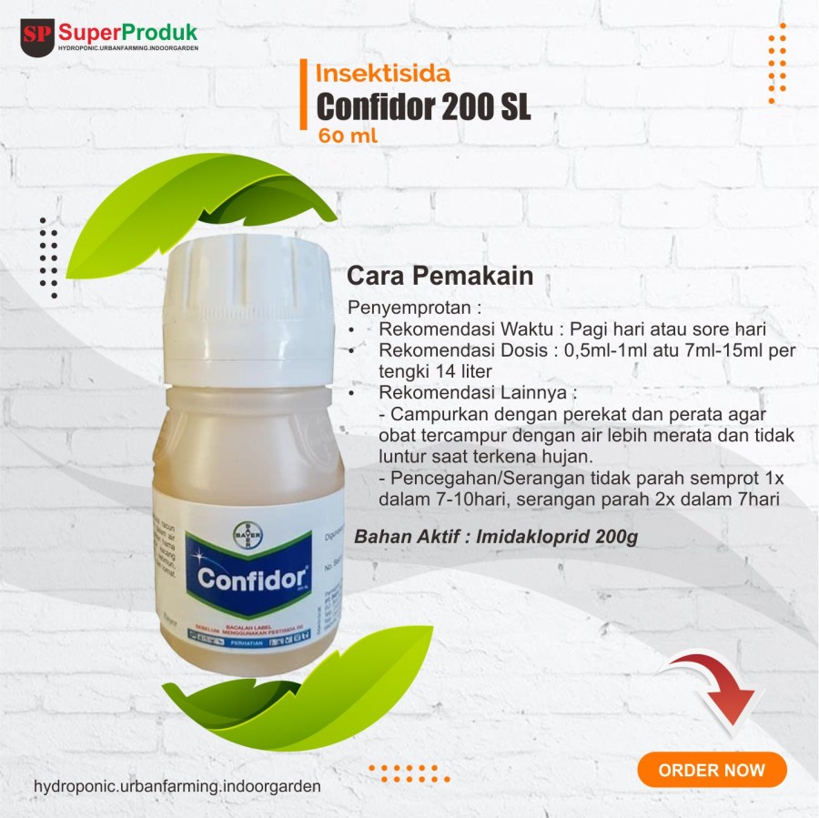 insektisida Confidor 200 sl 60ml-Insektisida tanaman-werung-kutu