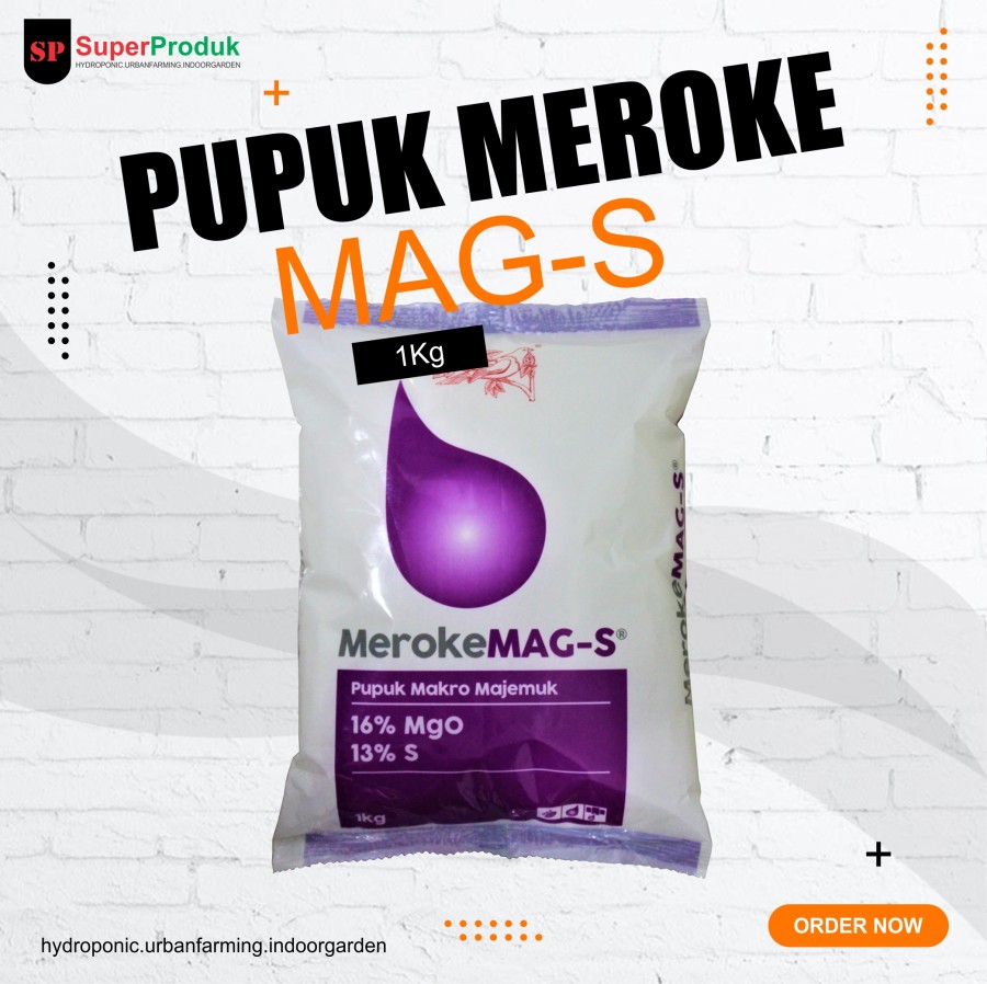 Pupuk Meroke MAG-S Mgso4 Magnesium Sulfate 1kg
