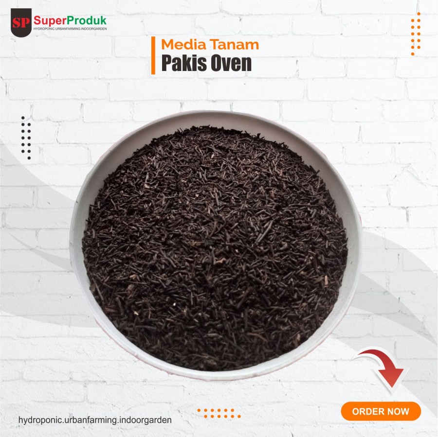 Media Tanam Pakis cacah oven kemasan karung