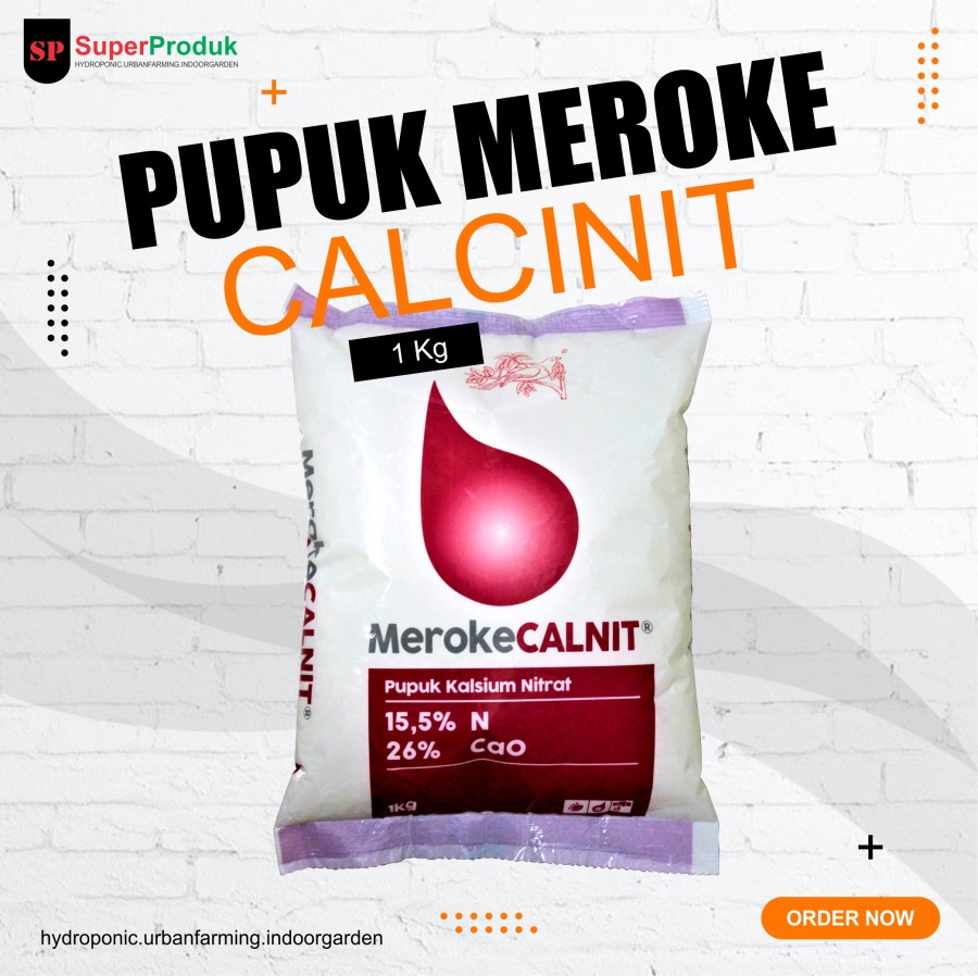 Pupuk Meroke Calnit Kalsium Nitrate 1kg
