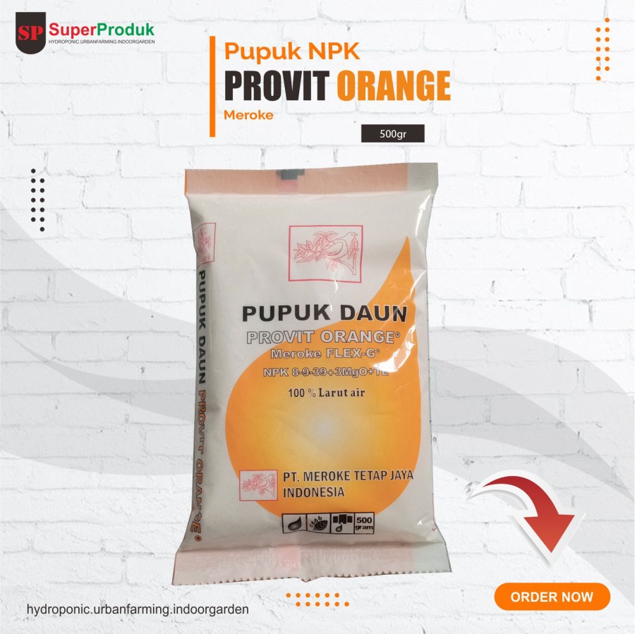 Pupuk NPK Provit Orange Meroke 500gr