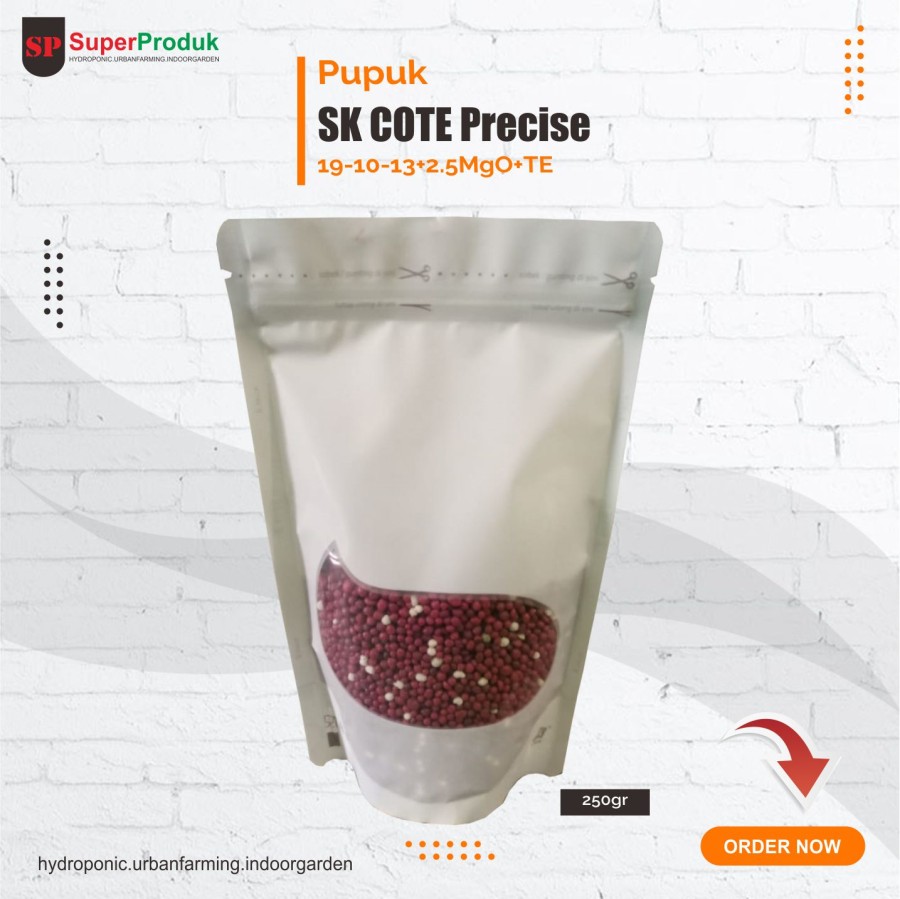 Pupuk SK Cote 19-10-13 250gr Pupuk Slow Release Daun dan Bunga