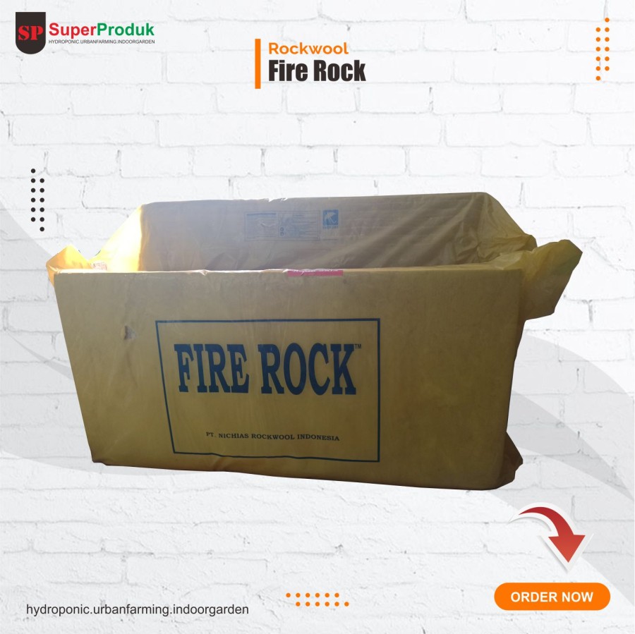 Rockwool Fire rock Hidroponik