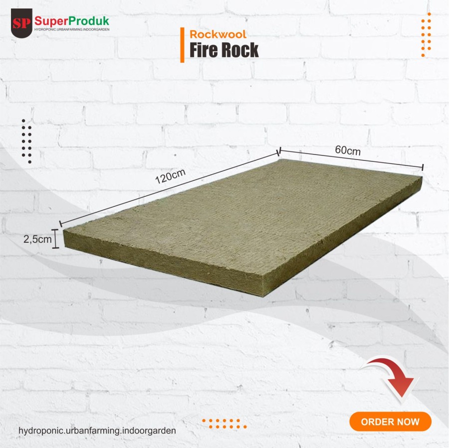 Rockwool Fire rock Hidroponik